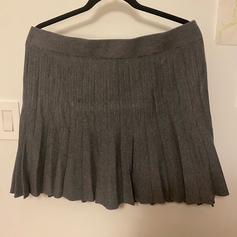 Reitmans Charcoal Skater Skirt